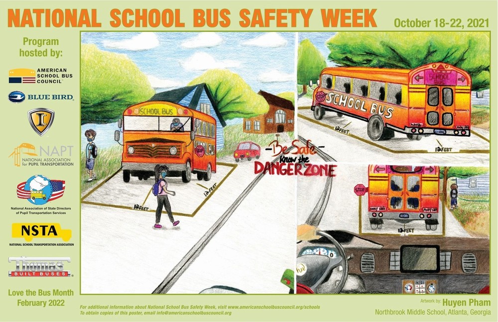 Bus Safety Poster