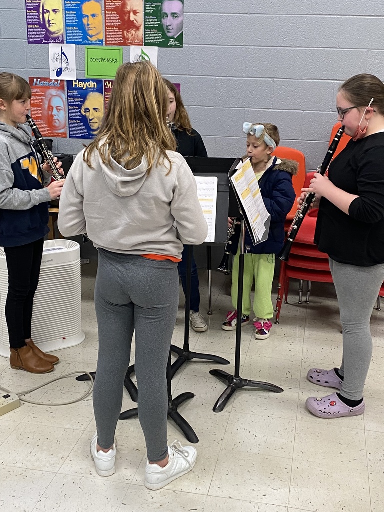 The sounds of the season are all around as our 5th and 6th grade students practice for their upcoming concert!