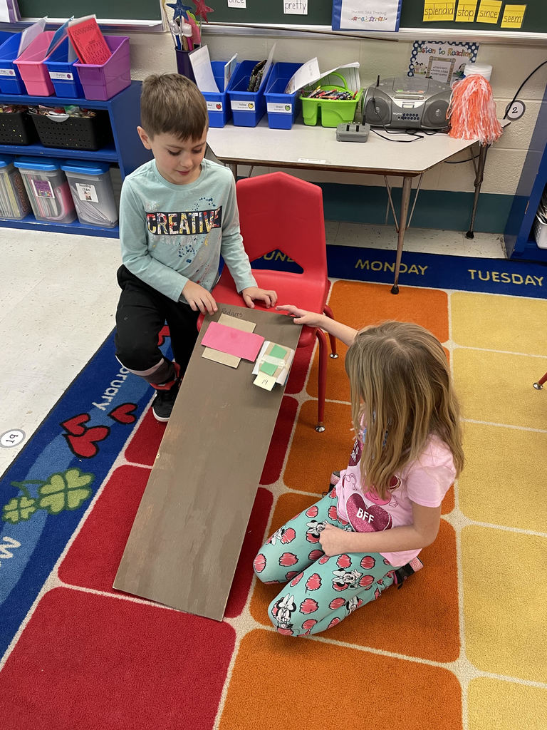 BES first grade students put their understanding of motion  to the test!