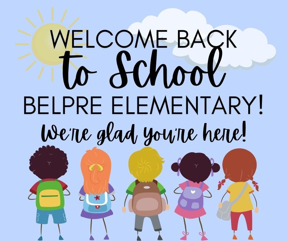 Welcome back Belpre Elementary!