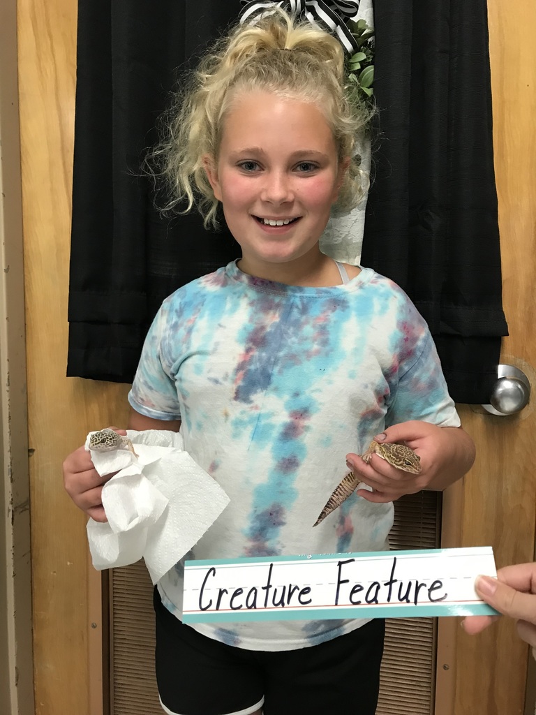 Creature Feature at Belpre Elementary!