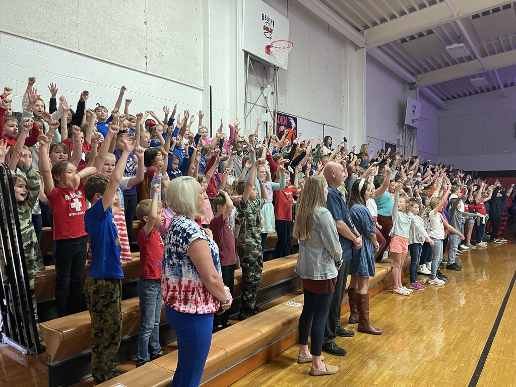 Belpre Elementary honors those who served!
