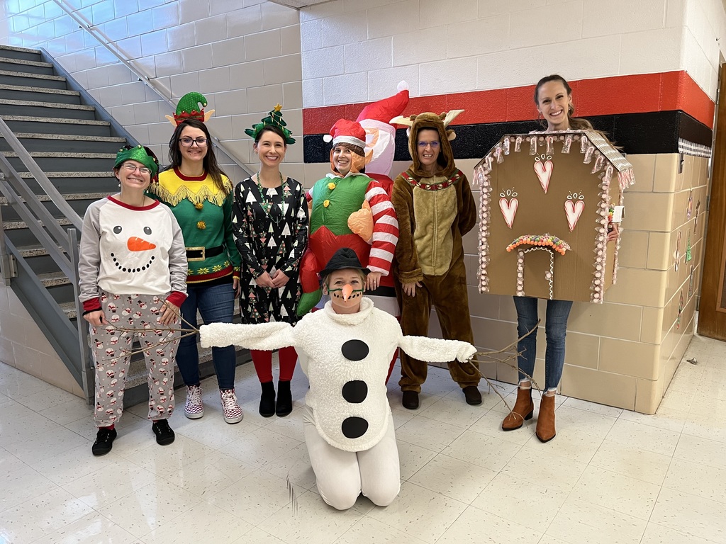 Our BES kindergarten team gets in the holiday spirit!