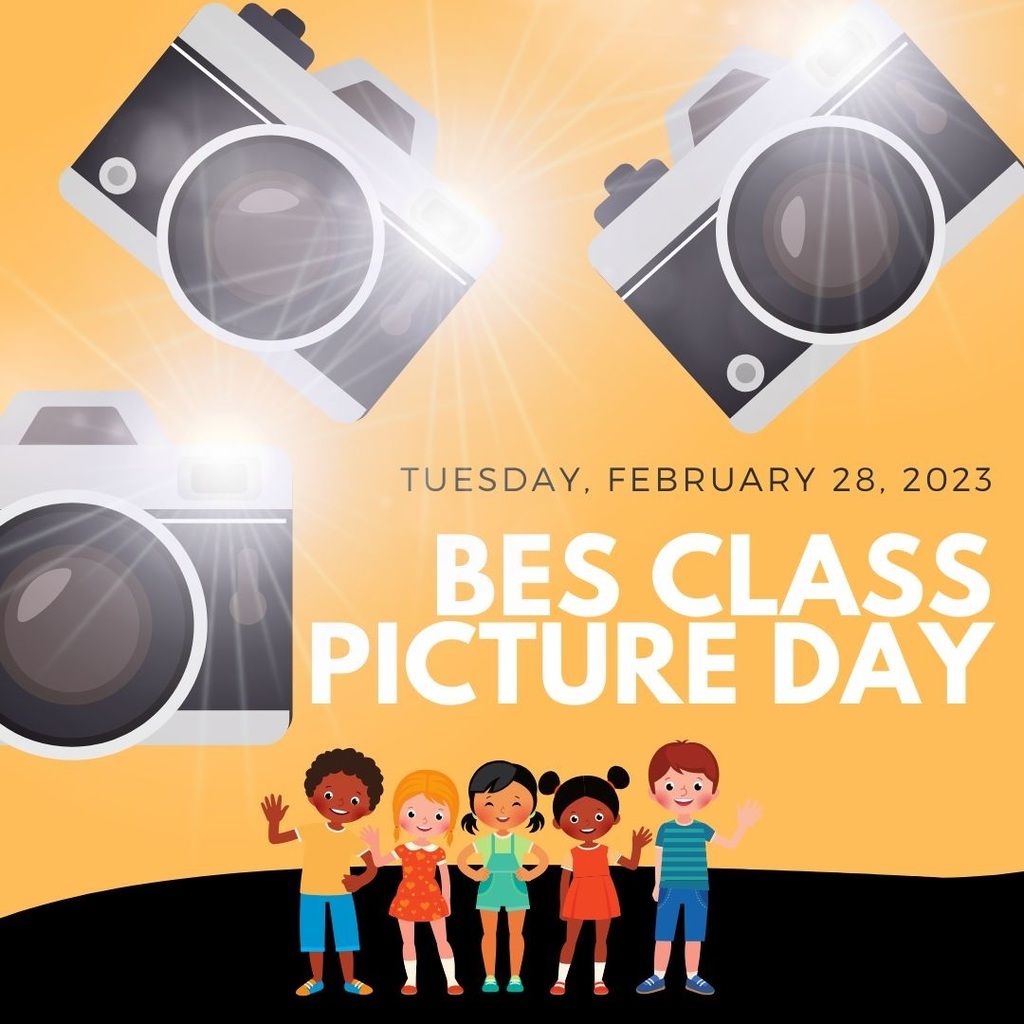 BES Class Photo Day Tuesday, February 28, 2023