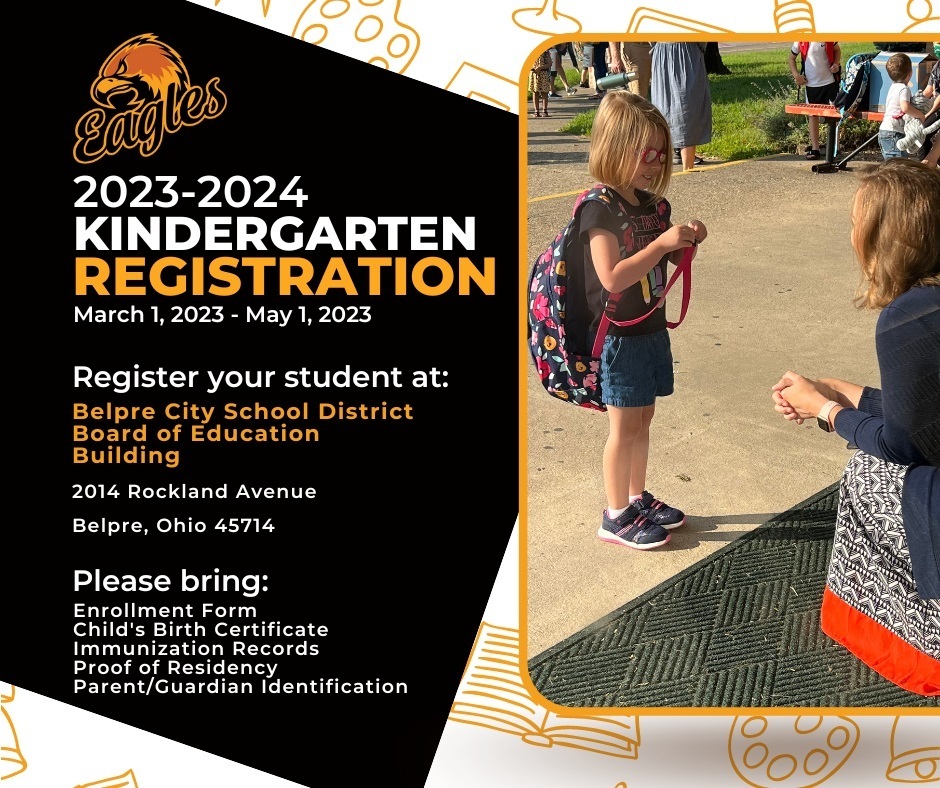 Register your kindergarten student today!