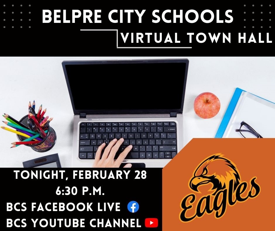 Belpre City Schools Virtual Town Hall TONIGHT!